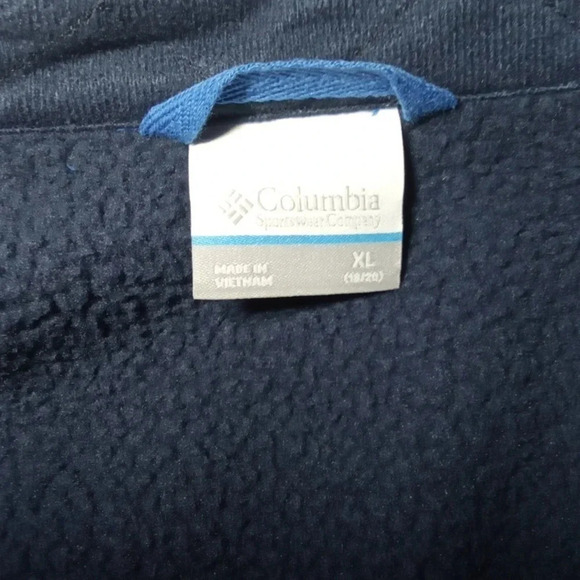 Columbia shacket Fleece kids size 18/20 extra large - Picture 5 of 6
